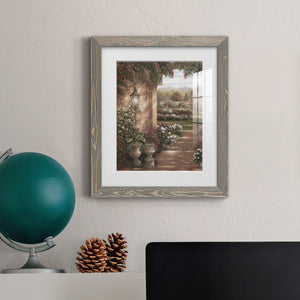 Evening in the Conservatory - Barnwood Framed Art Print