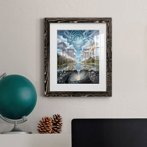 Genesis II - Barnwood Framed Art Print