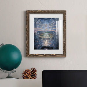 Solace II - Barnwood Framed Art Print