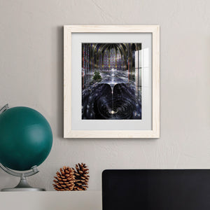 Genesis I - Barnwood Framed Art Print