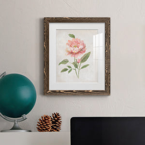 Grandiflora III - Barnwood Framed Art Print