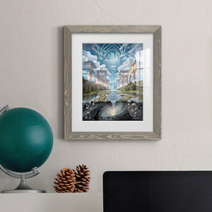 Genesis II - Barnwood Framed Art Print
