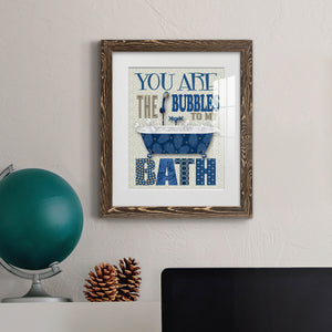 Bubble Bath - Premium Framed Print - Distressed Barnwood Frame - Ready to Hang