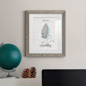Iron Out - Premium Framed Print - Distressed Barnwood Frame - Ready to Hang