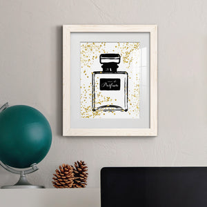 Glitter Perfume II - Barnwood Framed Art Print