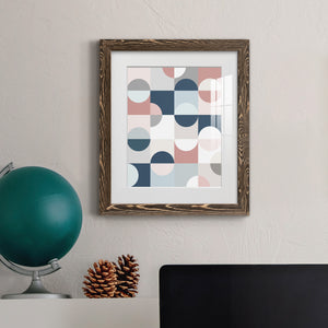 Modern Reflection - Barnwood Framed Art Print