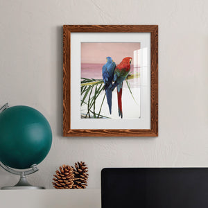 Palm Parrots - Barnwood