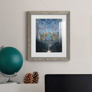 Solace - Barnwood Framed Art Print