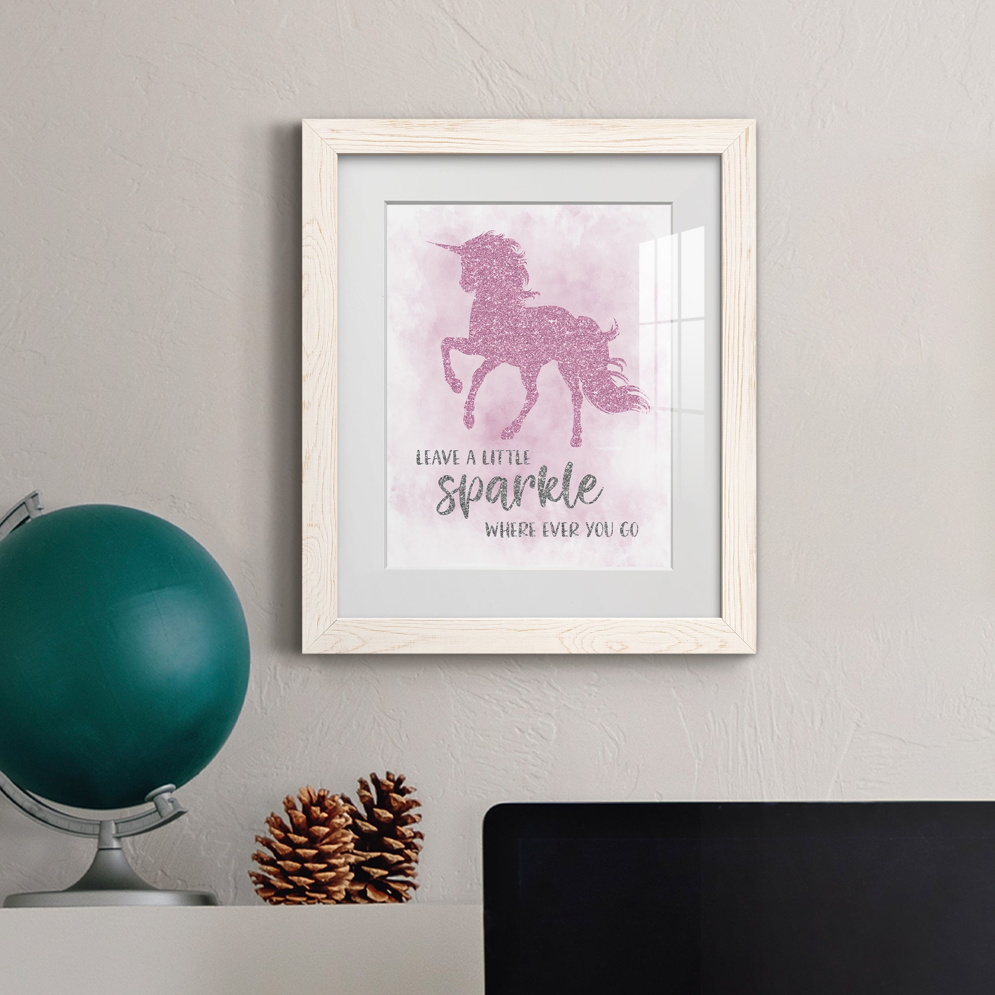 Sparkle - Barnwood Framed Art Print