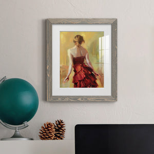 Copper Reflection - Barnwood Framed Art Print
