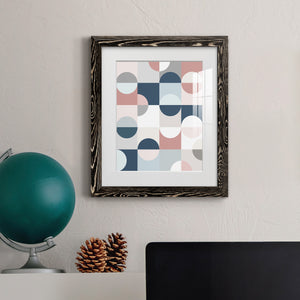 Modern Reflection - Barnwood Framed Art Print
