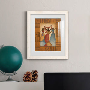 Rhythm - Barnwood Framed Art Print