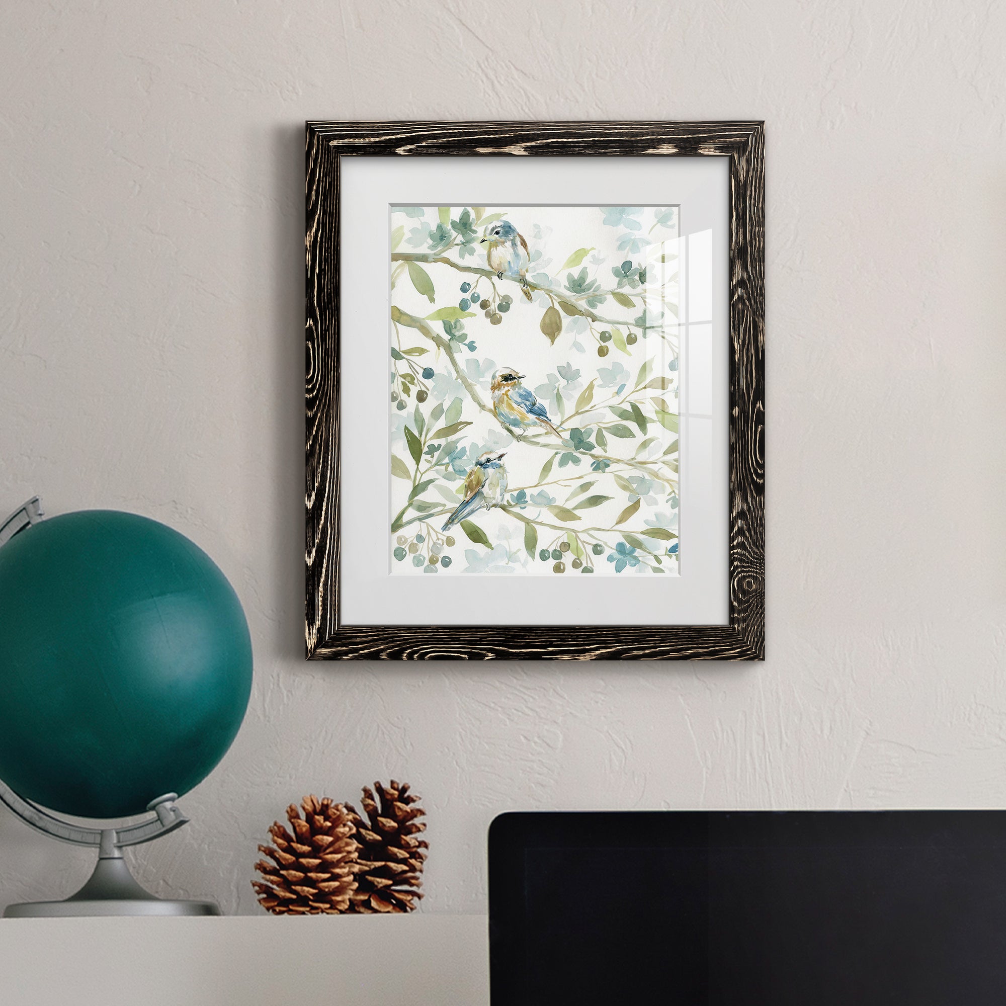 Spring Beginnings - Barnwood Framed Art Print