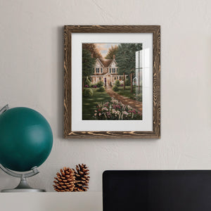 Carolina Evening I - Barnwood Framed Art Print