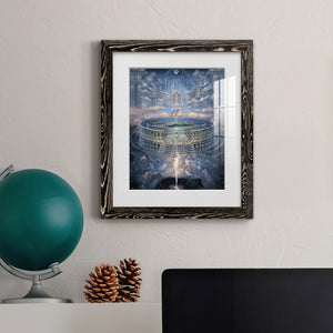 Solace II - Barnwood Framed Art Print