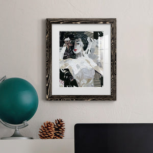 Runway Star - Barnwood Framed Art Print