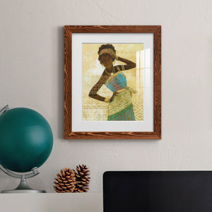 Tribal Vision II - Barnwood Framed Art Print