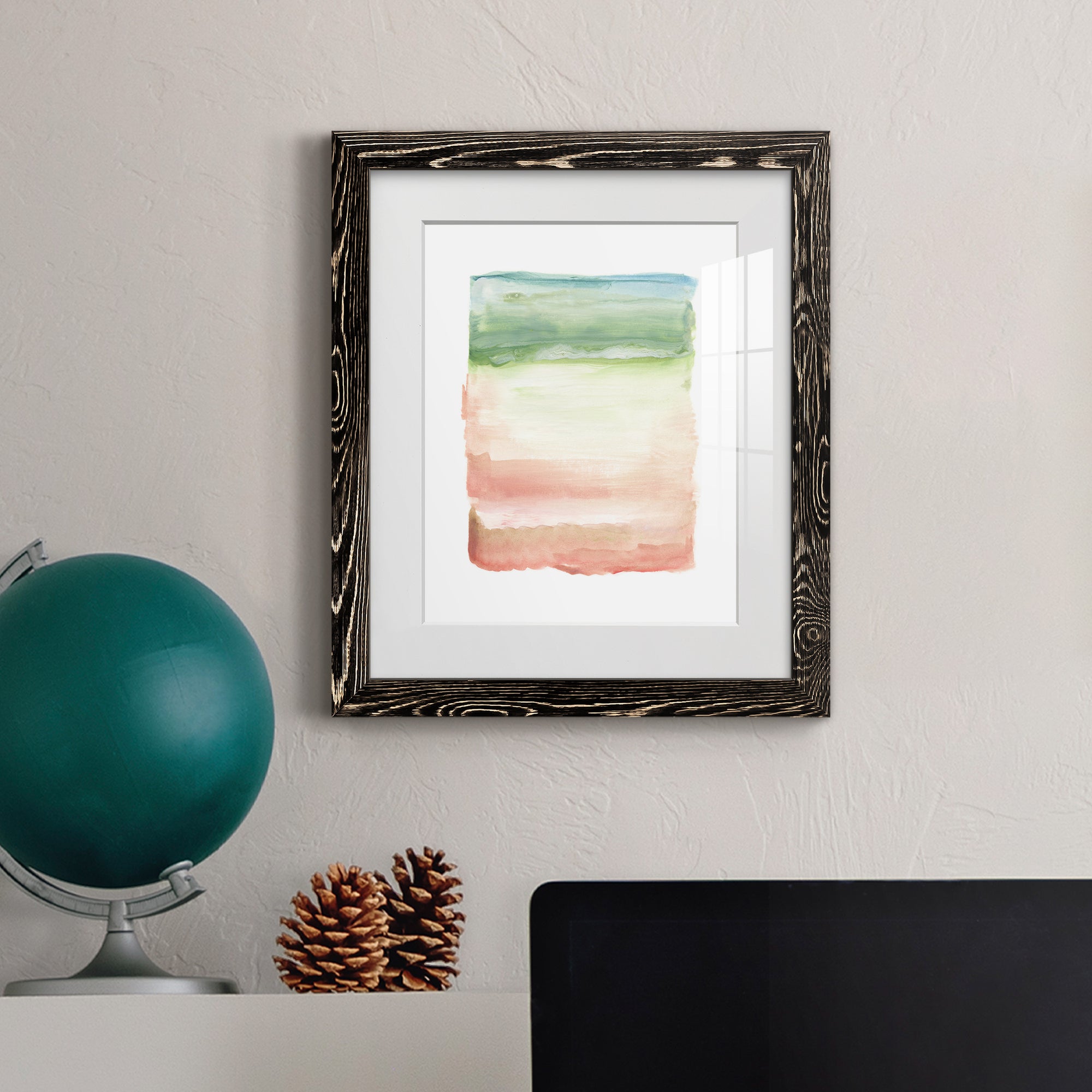 Skye I - Premium Framed Print - Distressed Barnwood Frame - Ready to Hang