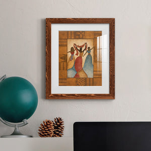 Rhythm - Barnwood Framed Art Print