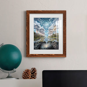 Genesis II - Barnwood Framed Art Print