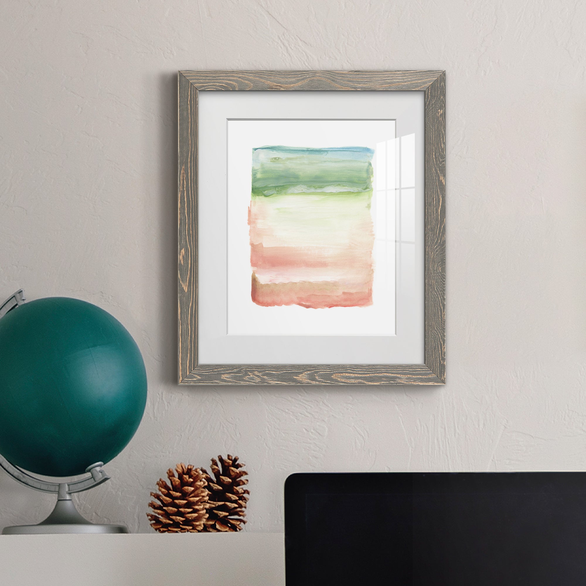 Skye I - Premium Framed Print - Distressed Barnwood Frame - Ready to Hang