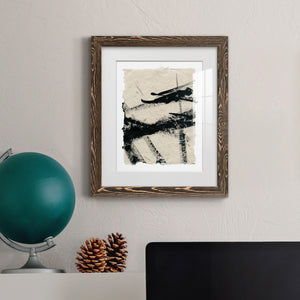 Lines Crossed II - Premium Framed Print - Distressed Barnwood Frame - Ready to Hang