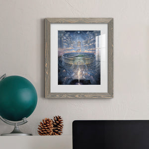 Solace II - Barnwood Framed Art Print