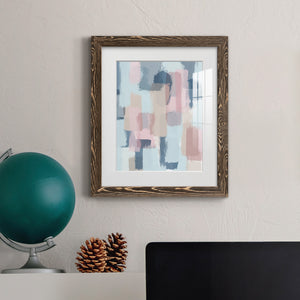 Mix of Spring - Barnwood Framed Art Print
