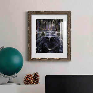 Genesis I - Barnwood Framed Art Print