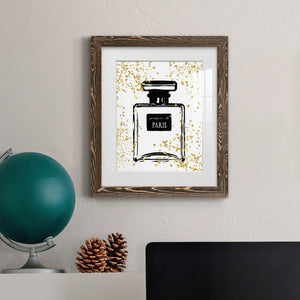 Glitter Perfume I - Barnwood Framed Art Print