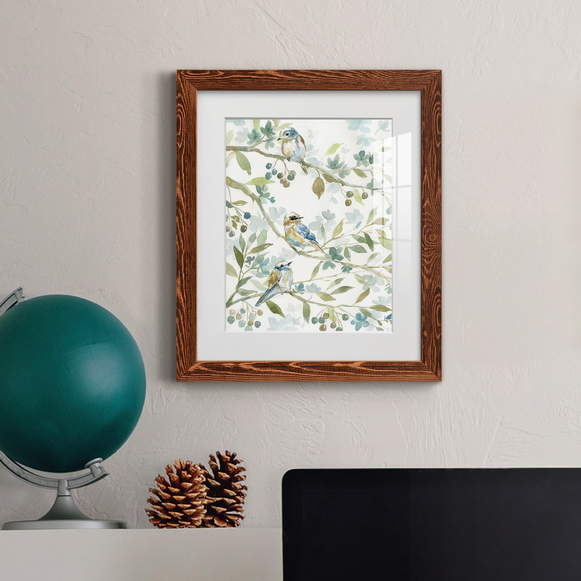 Spring Beginnings - Barnwood Framed Art Print