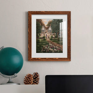 Carolina Evening I - Barnwood Framed Art Print