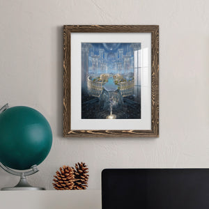 Solace - Barnwood Framed Art Print