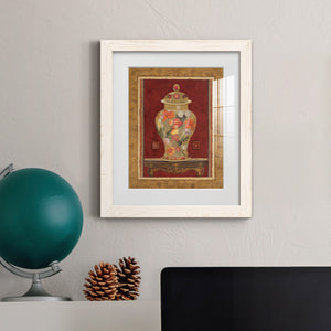 Romantic Urn II - Barnwood Framed Art Print