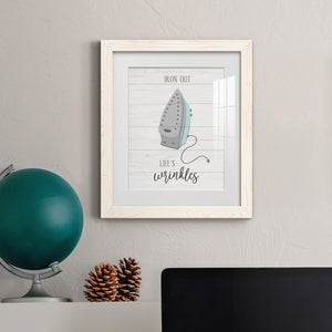 Iron Out - Premium Framed Print - Distressed Barnwood Frame - Ready to Hang