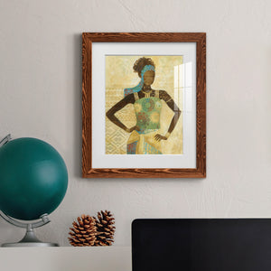 Tribal Vision I - Barnwood Framed Art Print