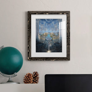 Solace - Barnwood Framed Art Print