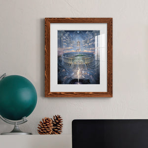 Solace II - Barnwood Framed Art Print