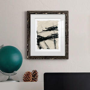 Lines Crossed II - Premium Framed Print - Distressed Barnwood Frame - Ready to Hang