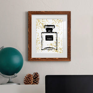Glitter Perfume I - Barnwood Framed Art Print