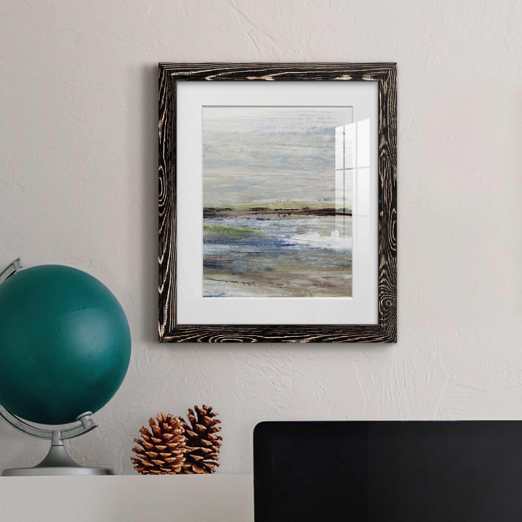 Wetlands II - Premium Framed Print - Distressed Barnwood Frame - Ready to Hang