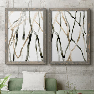 Runnel XI - Barnwood Framed Canvas Set