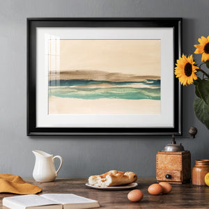 Layered Horizon I - Modern Framed Art Print