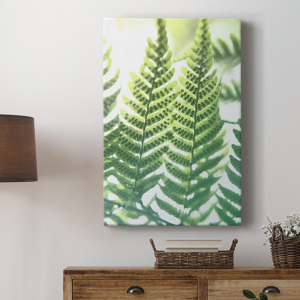 UA Fern Glow IV Premium Gallery Wrapped Canvas - Ready to Hang