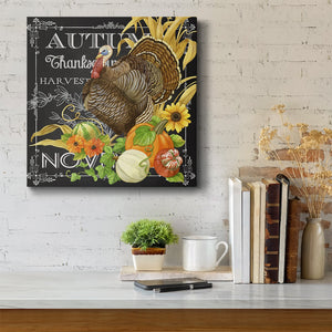 Harvest Greetings I -Premium Gallery Wrapped Canvas - Ready to Hang