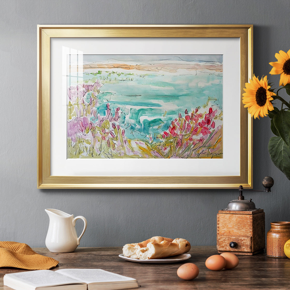 On a Whim, Fly Premium Framed Print - Ready to Hang