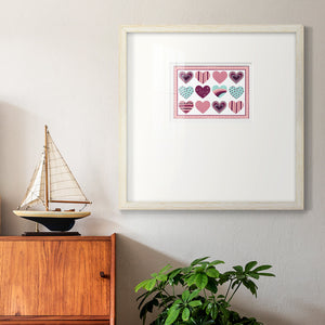 Sweet Valentine Collection A Premium Framed Print Double Matboard