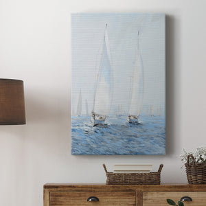 Sailing Upwind II - Canvas Art Print
