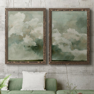 Coming Rain I - Barnwood Framed Canvas Set