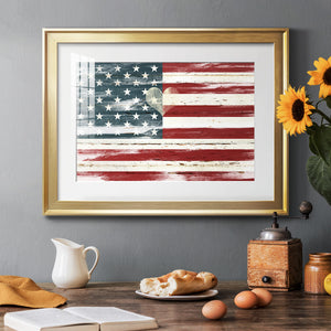Heart of America - Modern Framed Art Print